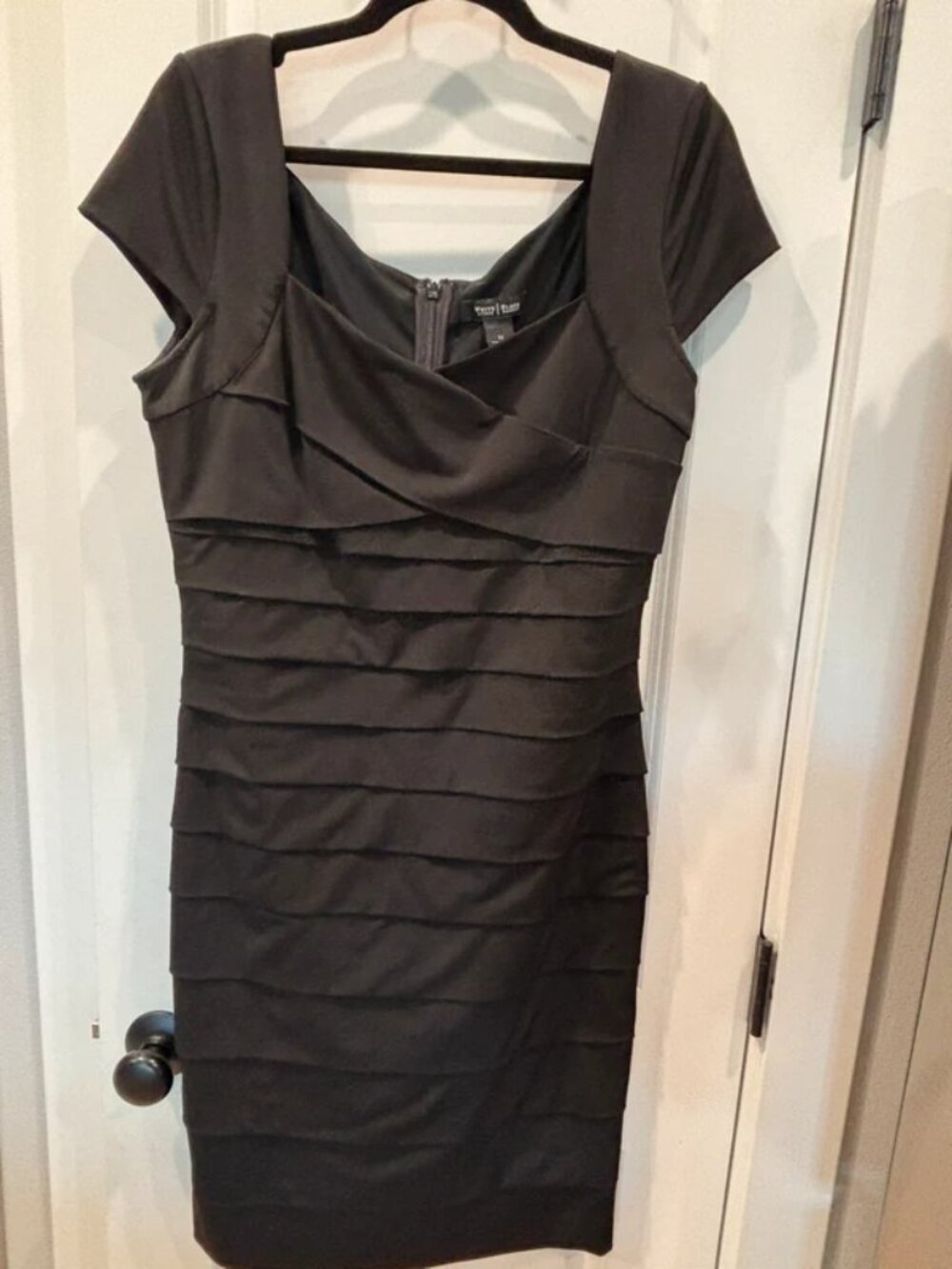White House Black Market Black Size 14 Dress